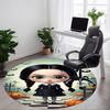 1pc Halloween, Wednesday Chair Carpet for Office Non-Slip,Machine Washable Rug for Office, Room - Holiday Decor - Machine Made yy251017232