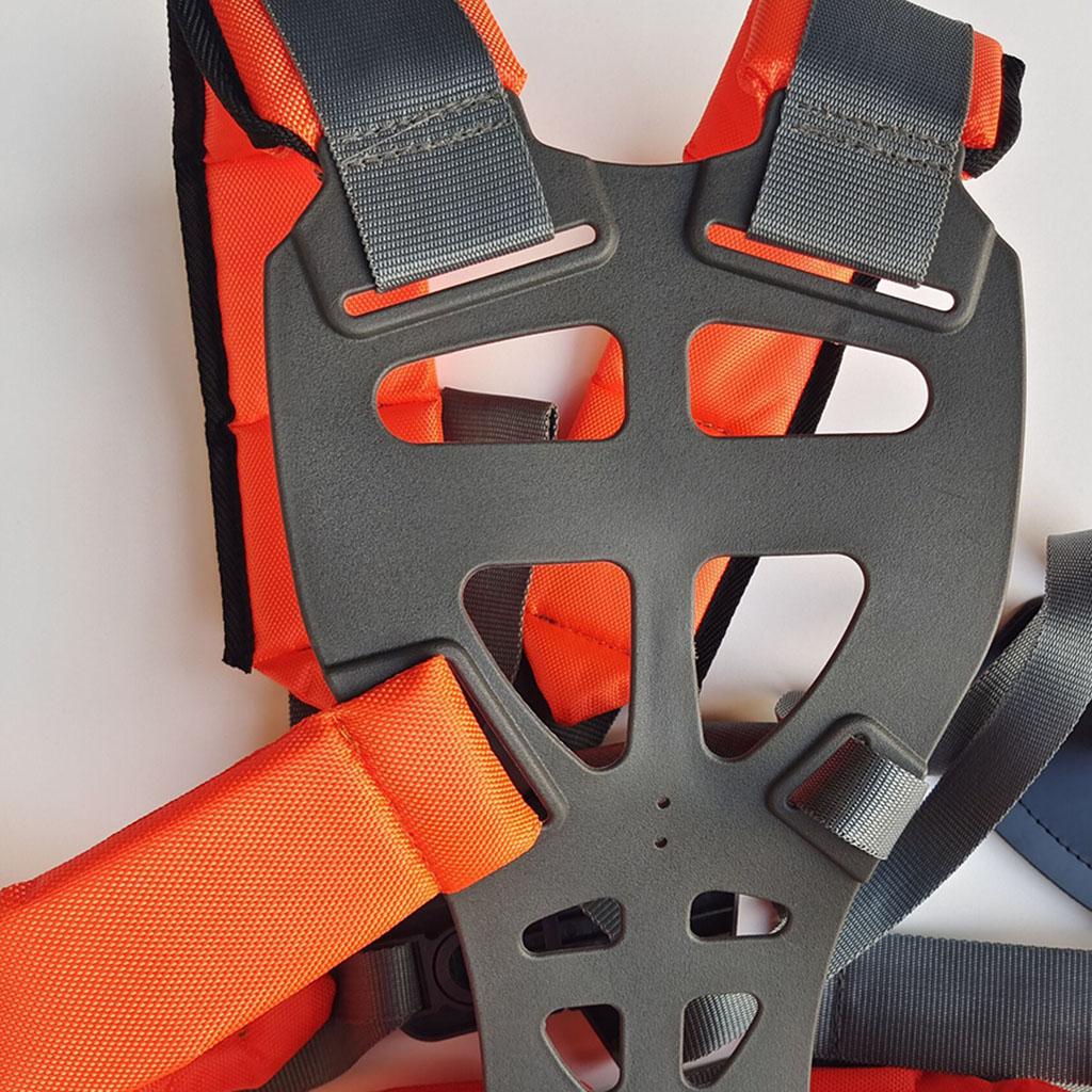 Curea pentru trimmer Ham dublu de umăr Curea reglabilă de susținere a umărului Confort Economie de efort Universal pentru cositoare cu fir, cositoare, perie