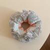 Multilayer Large Lace Hair Tie Sweet Exaggerated Hair Ring Exquisite Plaid Scrunchies  Girls