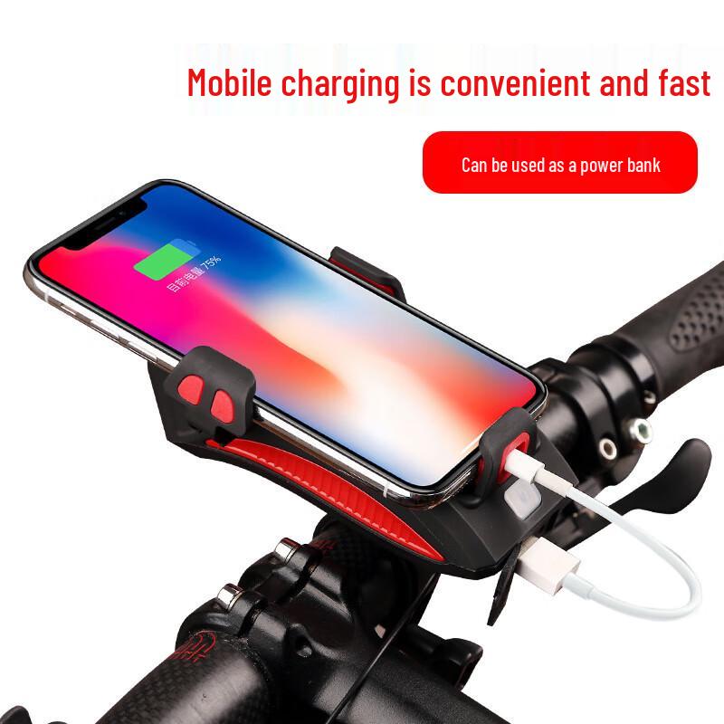 Lishi 4-in-1 Bicycle Headlight & Phone Holder