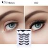 DUcare 5 Pairs Natural False Eyelashes Thick Makeups 5D Mink Lashes Soft Eyelash Extension Fake Eyelash Long Mink Eyelashes