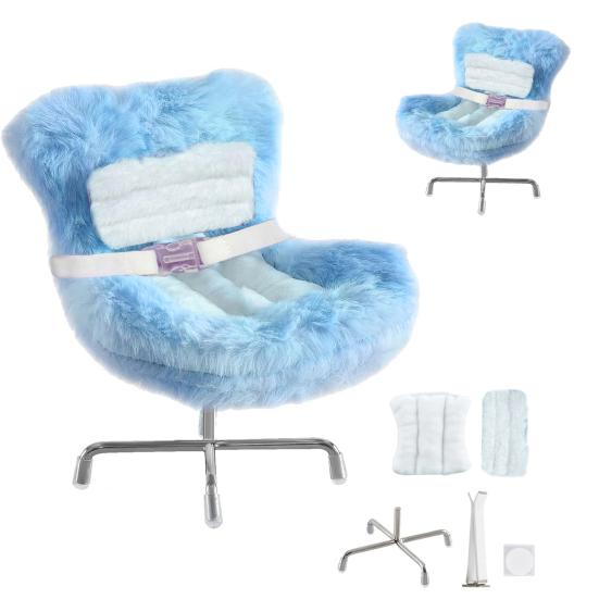 Doll Car Seat with Safety Strap Plush Doll Chair Sofa Multifunctional Car Interior Decor