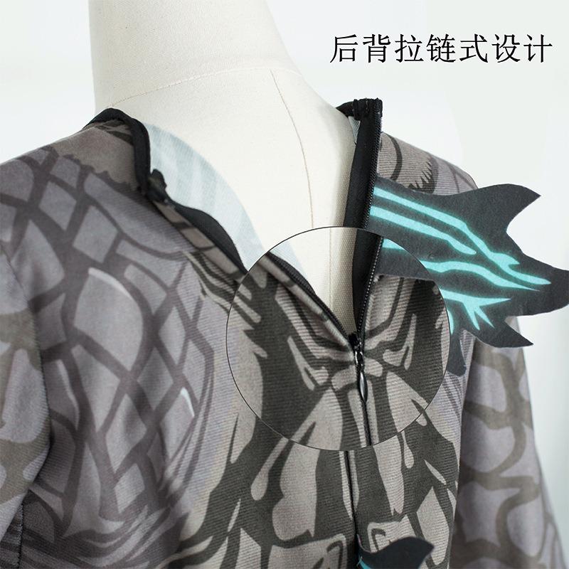 Halloween Costume Monster Jumpsuit Stage Costume Godzilla