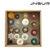 Jnsur Polishing Brush Kits for Dental Lab Ceramic Porcelain Grinding Nail Polish Technician Tool Dentist Artificer