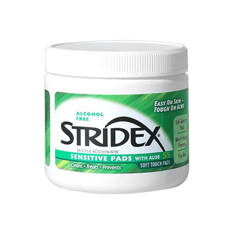 Stridex 0.5% Salicylic Acid Gentle Cleansing Pads