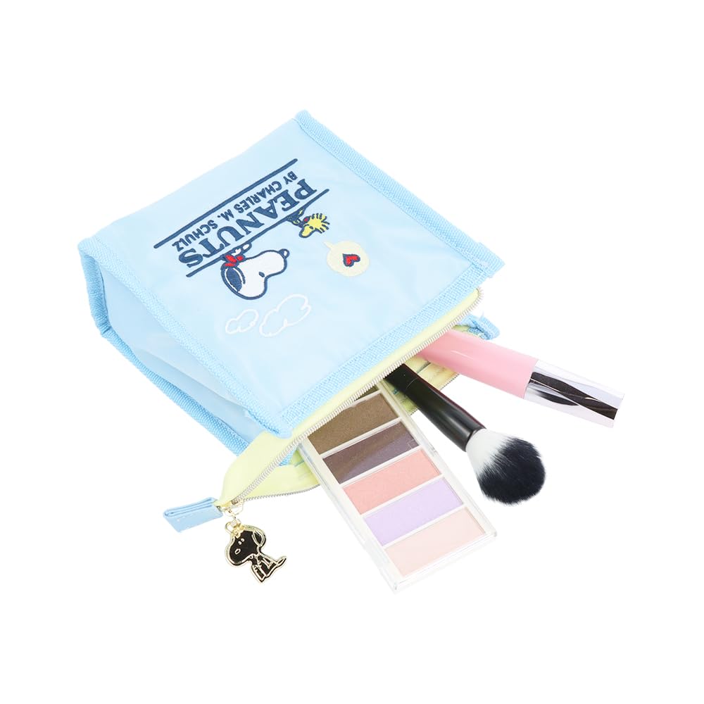 Stationery Snoopy Bon Freestanding Light S2332566 Sun-Star Voyage! Pouch, Blue,