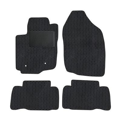 To026_Eva_Pod - Set Of Eva Car Mats Suitable For Toyota Rav4 Iii 2006-2012 (With Additional Reinforcement)