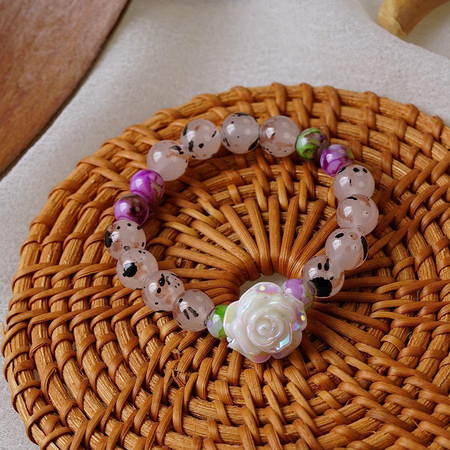 Гуофэн Креативный Роза Мори Культурная Игровая Браслет Женская Литература Новый Китайский Стиль Студенческий Игровой Браслет Трендовый Ручной Работы