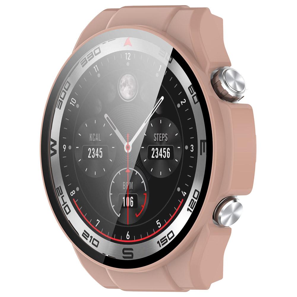 Screen Protector Case with Tempered Glass Protective Cover Anti-Scratch Screen Protector Full Cover Case for Haylou Watch R8