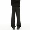Dongjie No Logo Flus Spring Straight-Leg Drape Casual Dress Pants for Men, Wide-Leg Versatile Loose Floor-Length Trousers