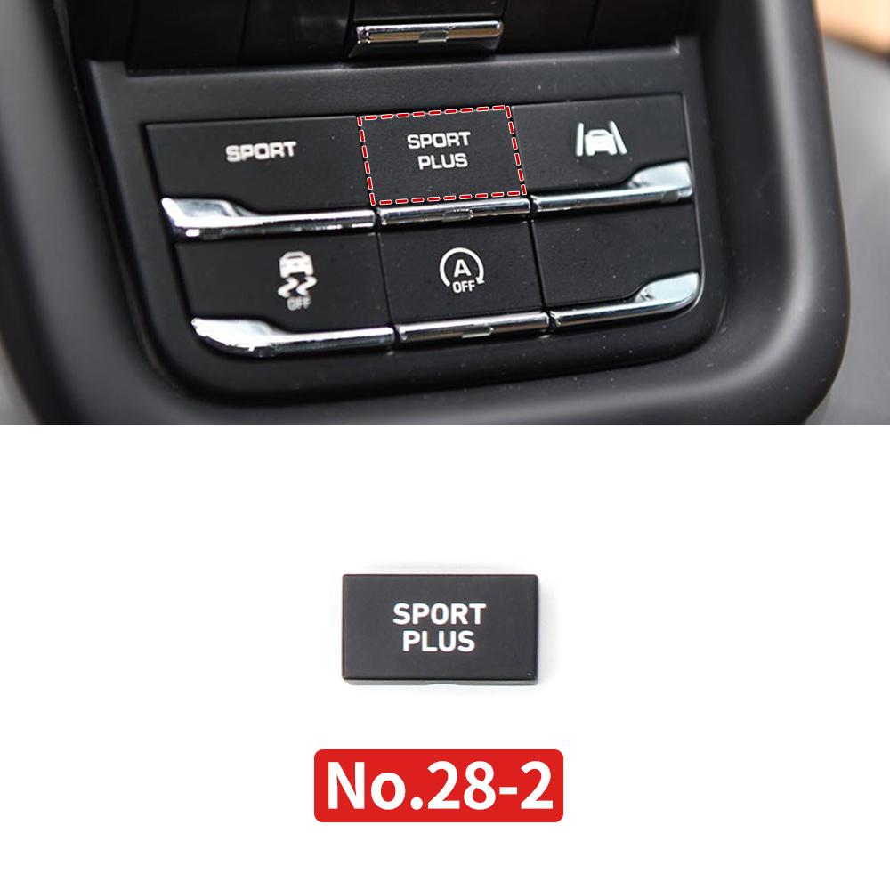 Multispínač režimu jízdy a kontroly trakce na středové konzole vozu Tlačítko Sport Pro Porsche Cayenne 7P5 2010-2018 7P5927127