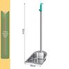 Stainless Steel Household Broom & Dustpan Set for Indoor/Outdoor Use