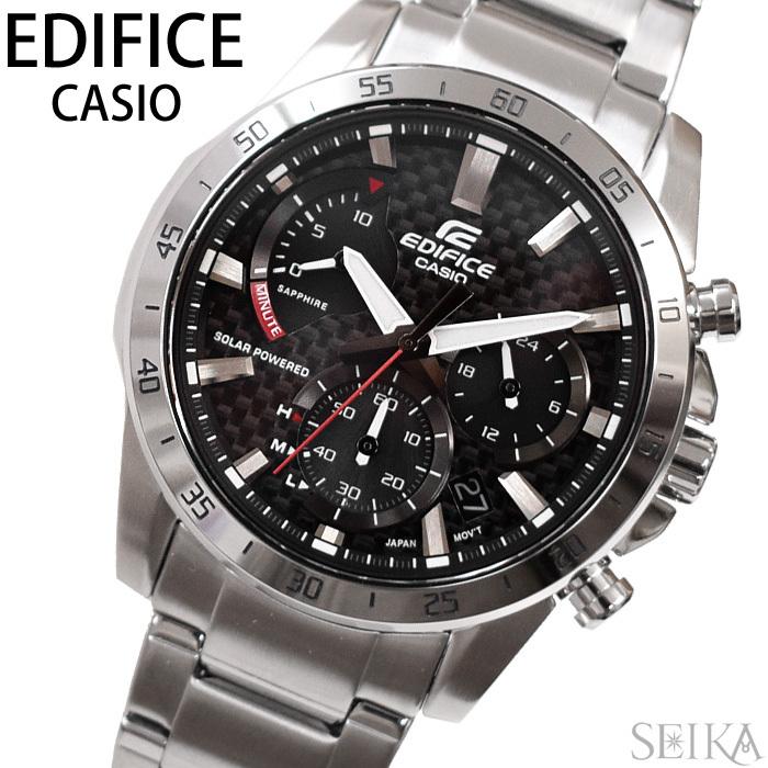 Casio EDIFICE Watch EFS-S580D-1A Men's Solar-Powered (Bargain Buy)