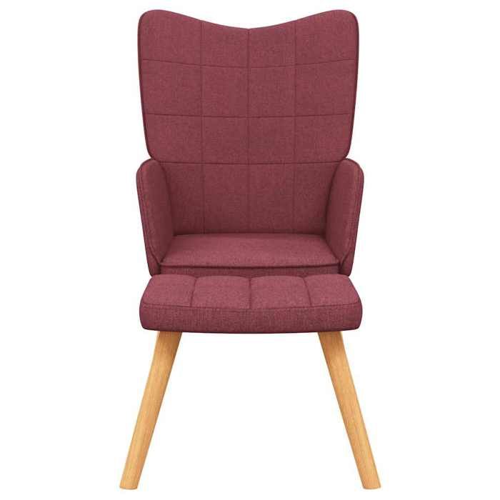 VidaXL Relaxation Chair and Stool Armchair with Footrest Living Room Chair Home Interior 327938