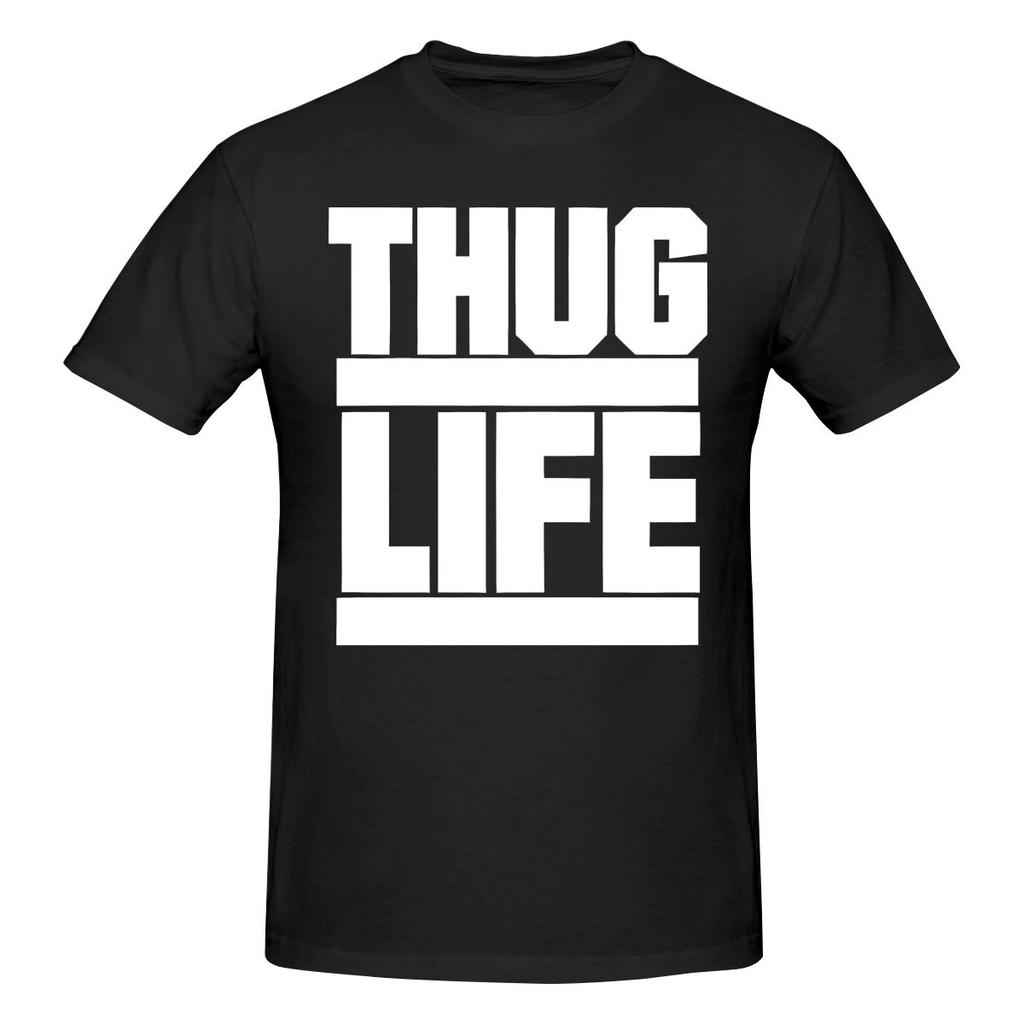 Tupac 2pac Thug Life Ed Not Easy To Deform Tshirt Urban Light Mature Faderesistant Tshirt