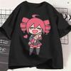 Kasane Teto Tshirt For Unisex Vintage 100 Cotton Tees Crewneck Short Sleeve T Shirts Birthday Present Tops