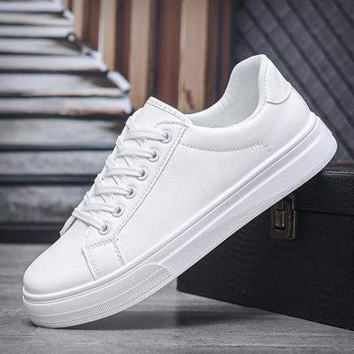 Outono Sapatos Brancos Pequenos Masculinos Sapatos Casuais Masculinos Sapatos Masculinos Sapatos da Moda Sapatos de Couro Masculinos Sapatos de Caminhada Confortáveis Respiráveis Resistentes
