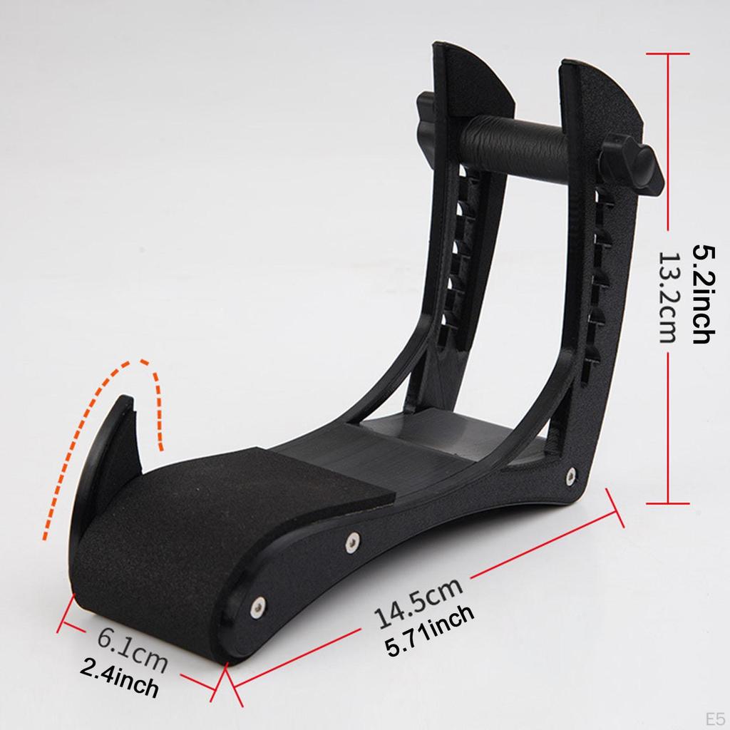 Electric Guitar Holder with Leg Support Bracket for Acoustic Instruments