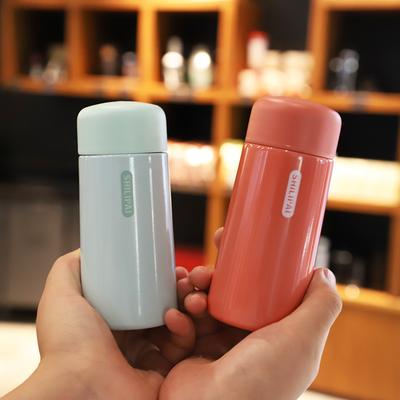 Convenience Mini Stainless Steel 150ml Thermos Cup Ultra Compact Portable Leak Proof Male And Female Student Fashion Water Cup