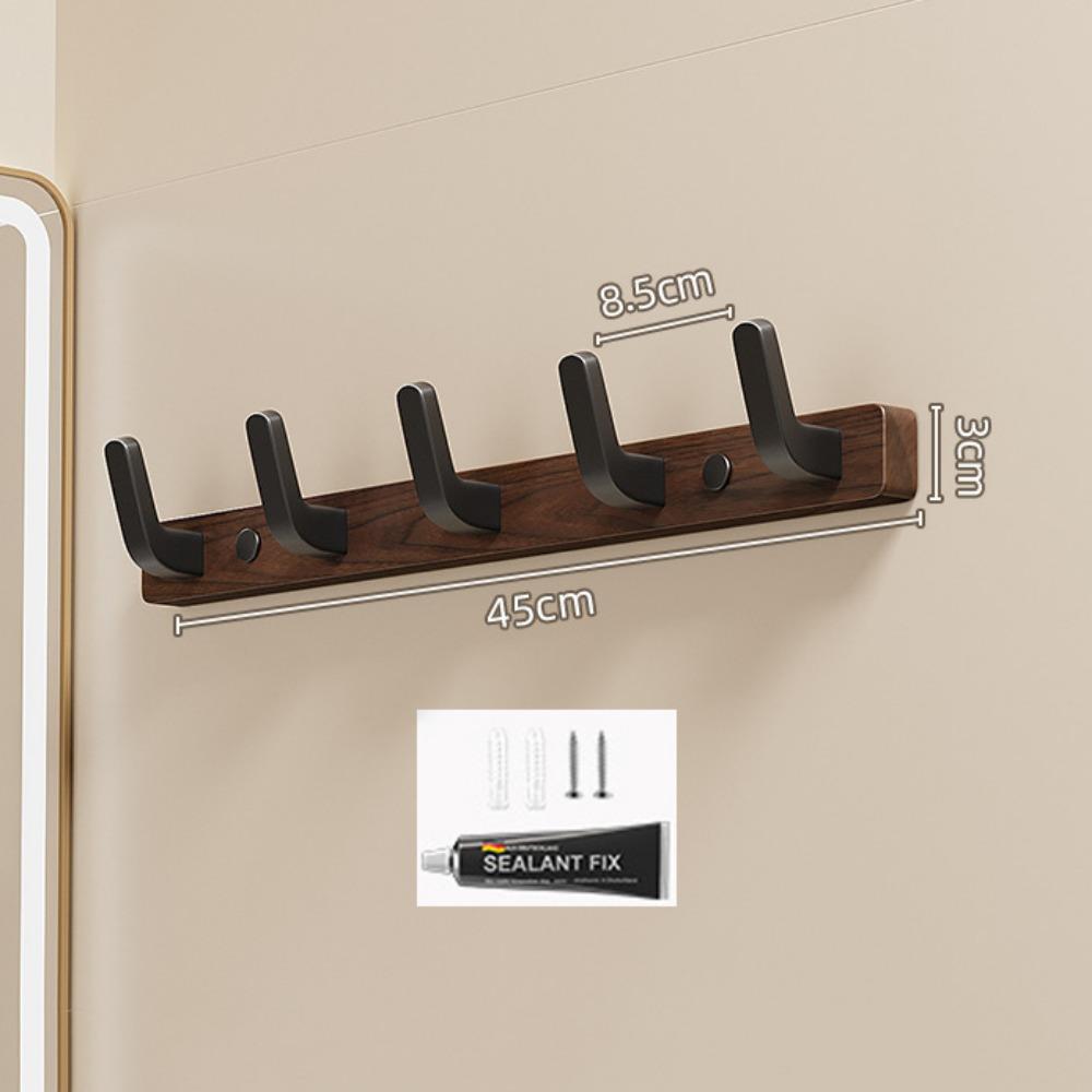 Punch-Free Wall Hook Nordic Style Coat Rack Key Bag Hanger Clothes Hanger Bedroom
