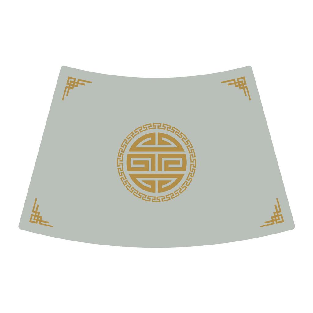 Wind table mat Placemat Leather Western food mat Water and oil insulation mat Household bowl coaster Dining table mat