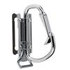 TAKAGI Steel Tool Holder Carabiner Small THS-2 Heavy Duty Belt Clip for Hanging Tools Up To 60mm Belt Width with Cord Hole