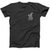 View Back Print Idle Fury The Great Fight Eagle Snake Tattoo T-Shirt, Sweatshirt, Hoodie for Men Women Kids Made In Canada Black