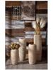 Handmade Retro Nostalgic Large Ceramic Floor Vase – Coarse Pottery Feng Shui Decor for Living Room or Hotel.
