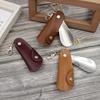 Japan and South Korea Metal Leather Shoehorn Portable Unisex Shoe Lifter Hanging Deduction Shoehorn for Keychain
