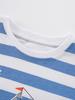 Summer 2023 Cartoon Ocean Print Kids' T-Shirt – Casual, Fashionable Round Neck