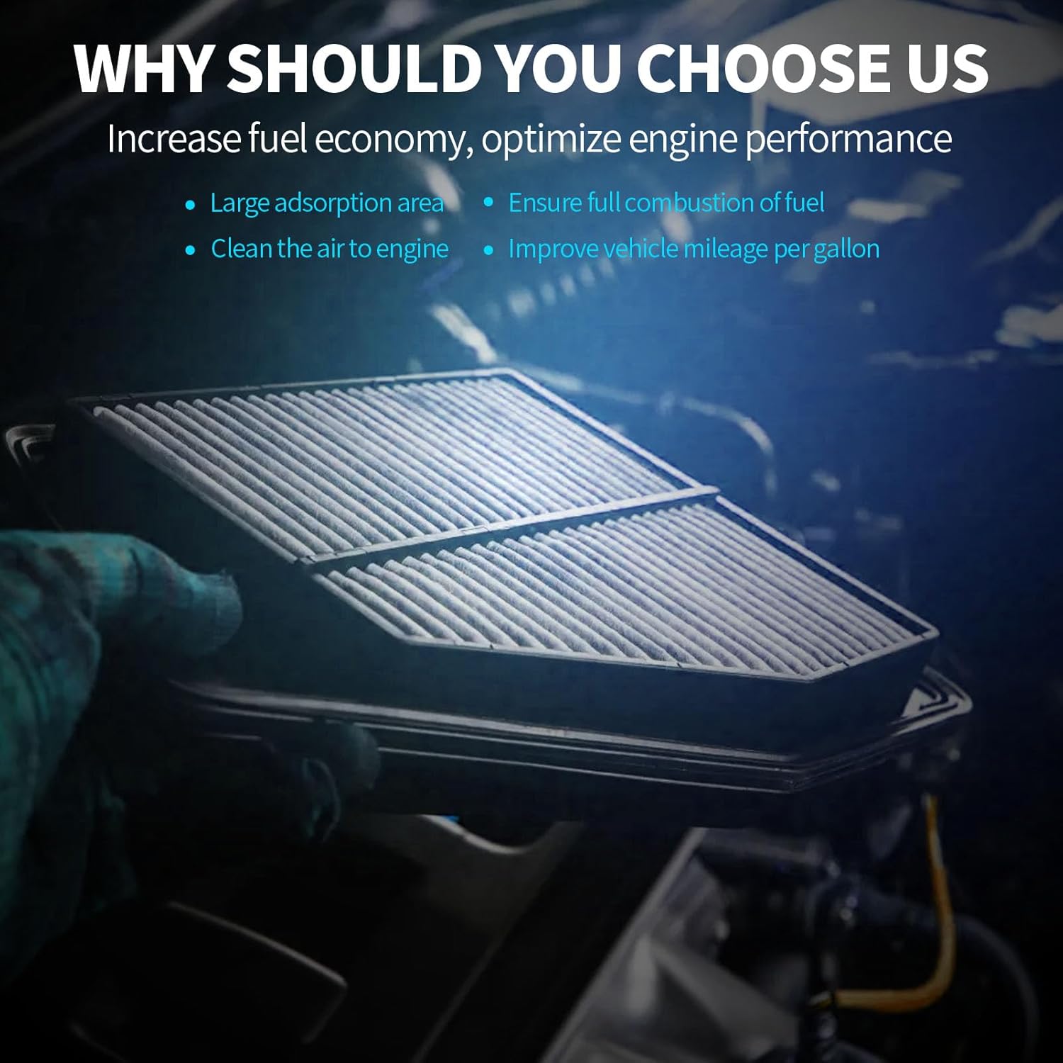 

Сменный элемент воздушного фильтра двигателя CA9997 для моделей Subaru, обеспечивает защиту фильтра до 12 месяцев или 12 000 миль. Простая установка с расширенными возможностями. CA9997