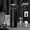 Men's Large Stainless Steel Insulated Mug, 2023 Edition - Portable Tea & Water Kettle Cup.