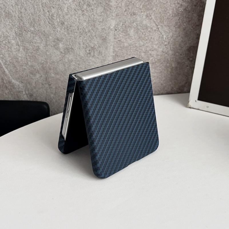 Carbon Fiber Magnetic Wireless Charging for Magsafe Case for Samsung Galaxy Z Flip 7 6 5 4 3 Flip7 Flip6 Matte PC Armor Cover