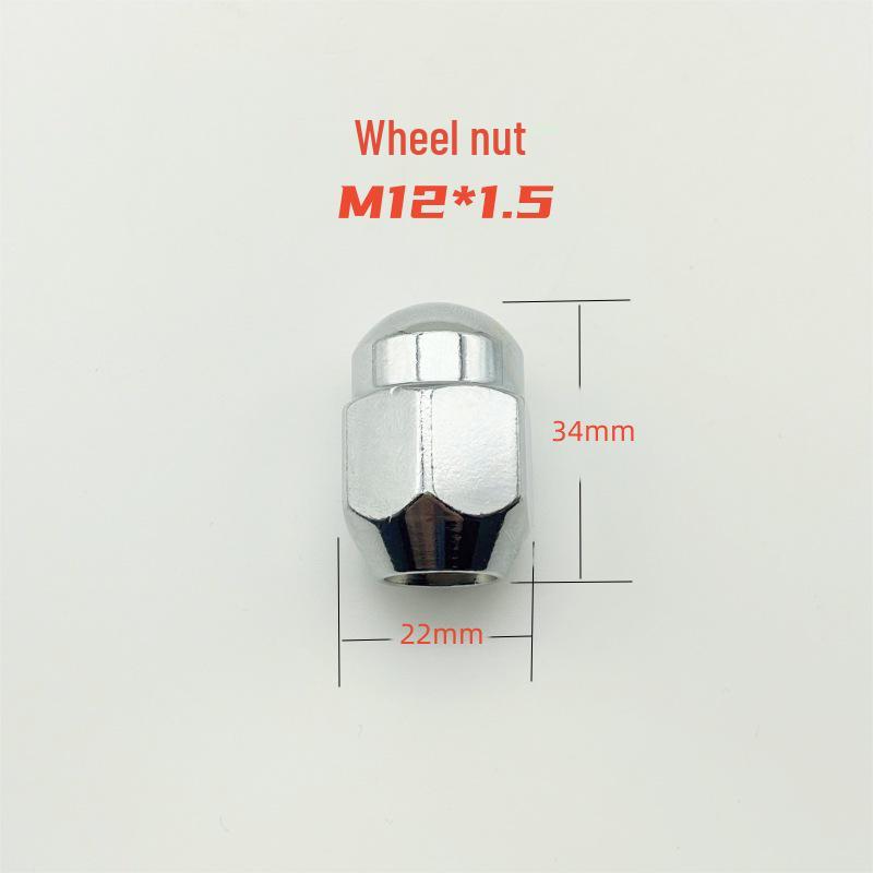 Compatible Tire Screws Nuts for Dongfeng Fengxing SX6, S500, Jingyi X5, Lingzhi X3, and XV Wheel Hub.