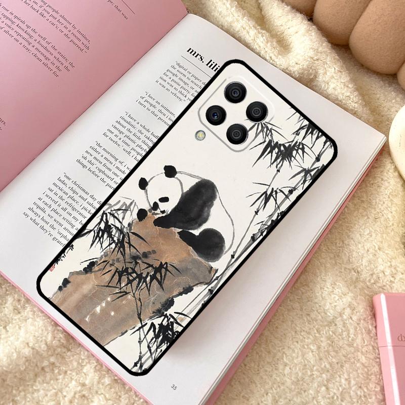 Chinese Bear Panda Case For Samsung Galaxy M31 M13 M11 M12 M14 M15 M06 M16 M36 M56 M53 M32 M52 M35 M55 M34 M54