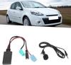 Cable 6Pin Cable Car Stereo AUX‑IN Adapter with Microphone Fit for Clio/Espace/Megane