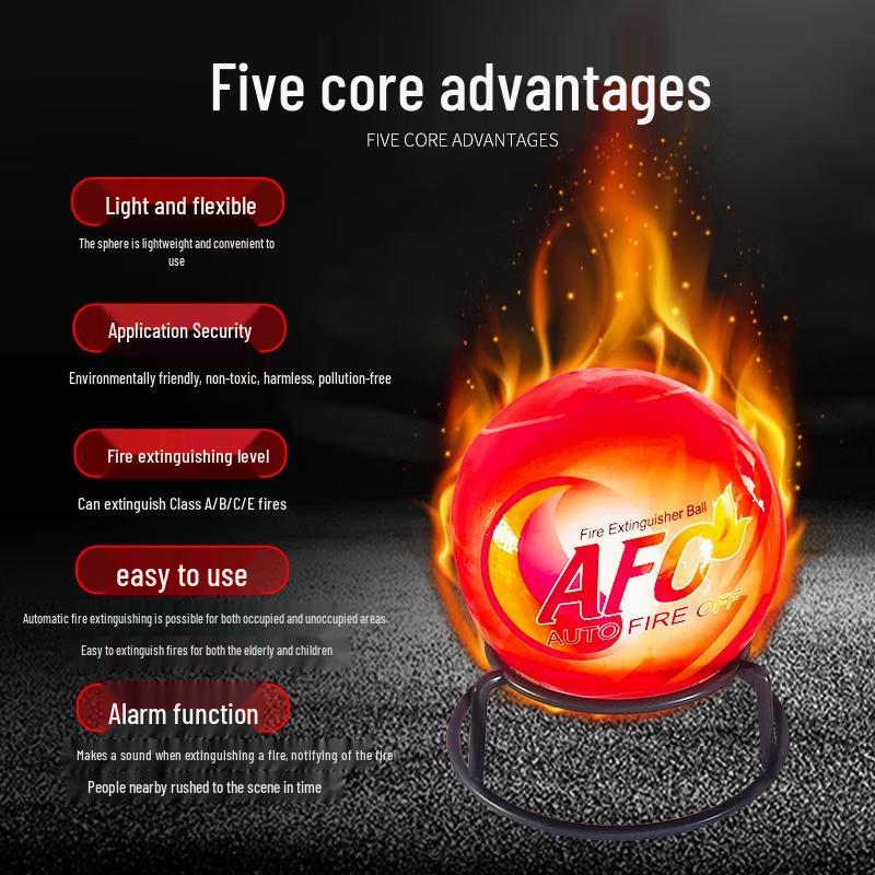 Автоматический огнетушитель-шар Phoenix для тушения сухим порошком