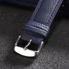 Handmad Soft Watchband Lychee Pattern Black Strap 12mm 14mm 16mm 18mm 20mm 22mm Vintage Cowhide Bracelet for Men Women Bracelet