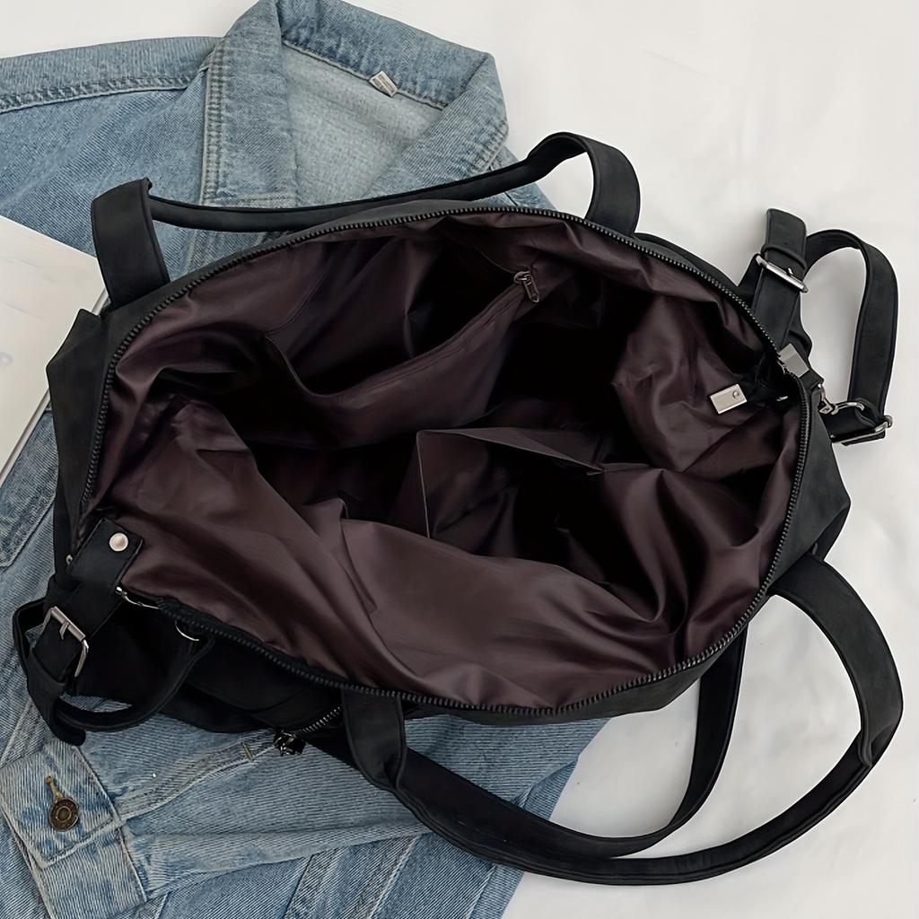 Leichte Vintage-Handtasche, Reisetasche mit großem Fassungsvermögen, Reisetasche für Geschäftsreisen, Umhängetasche für Outdoor-Sport, Schwimmen und Fitness