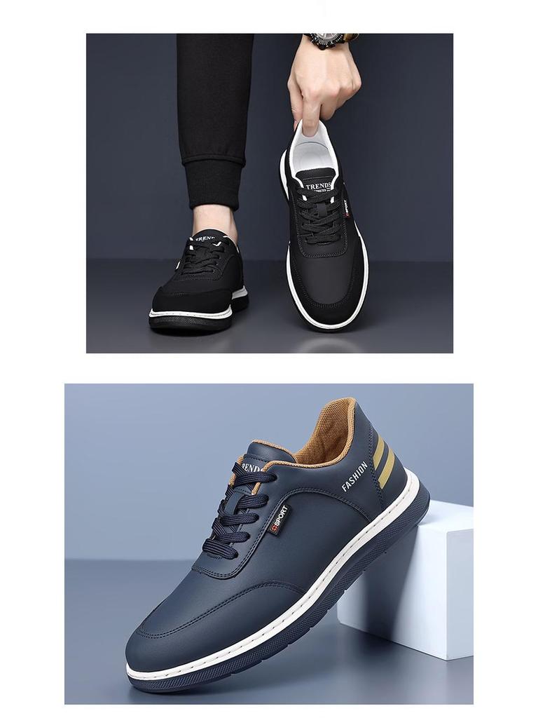 Męskie 2025 Jesień/Zima Oddychające Sportowe Casualowe Sneakersy dla Mężczyzn w Średnim i Starszym Wieku