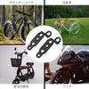 Coolooda Motorrad Nebelscheinwerfer Halterung Spiegelhalterung, 2 Stück, Motorrad
