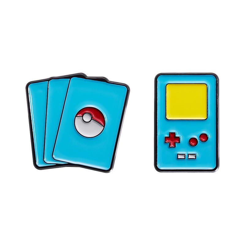 Unique Anime Game Machine Cartoon Character Alloy Brooch With Decorative Enamel Finish For Personal Accessories