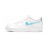 Nike Air Force 1 LV8 PS Digital Swoosh - Sneakers Bianche per Bambini Nere Multicolore CW1584-100