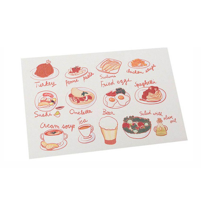 Table Mats PVC Coasters Dessert Painting Placemats Adiabatic Placemat Bar Coffee Table Pad Placemat for Dining Table  Cup Mat