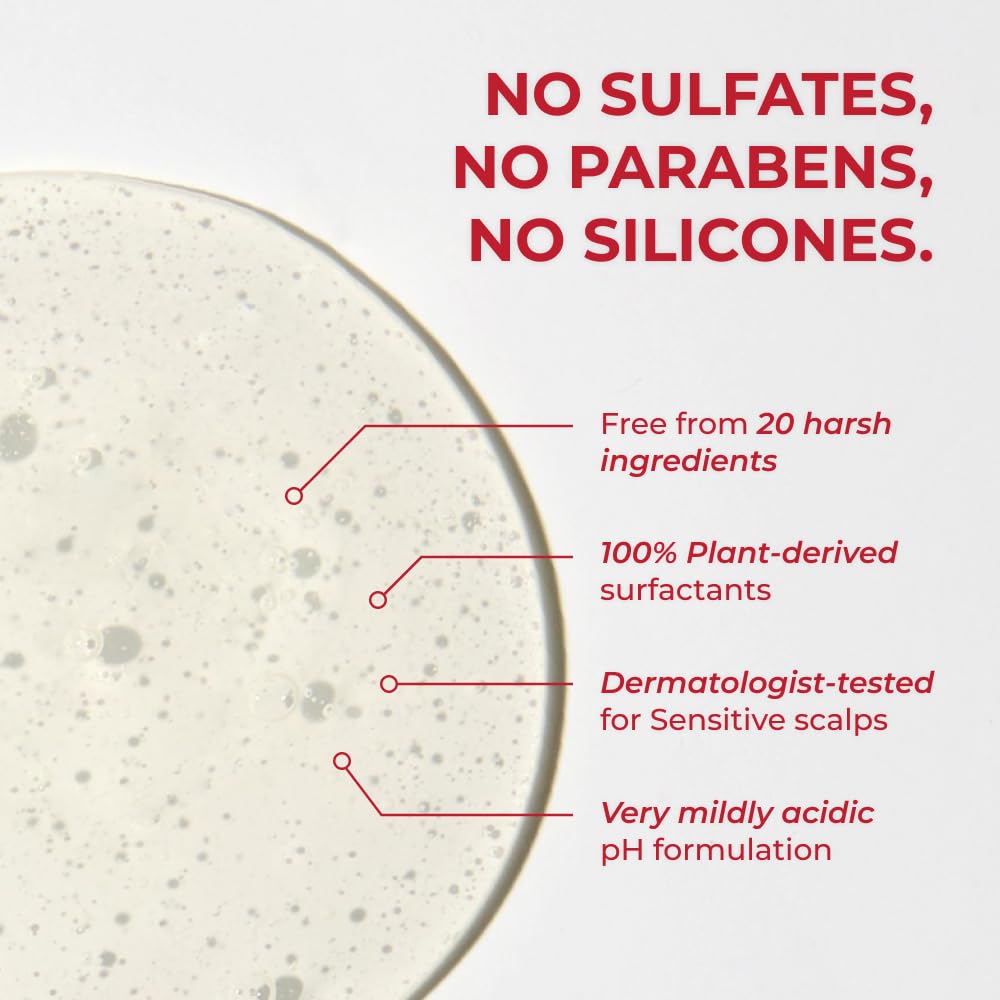 moev ANNURCATIN Shampoo Korean Apple Hair Care for Strength and Volume In Thinning Hair