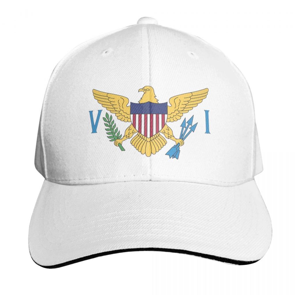 Virgin Islands Baseball Cap Vintage Retro Embroidered Lightweight Packable Gift For Him Her