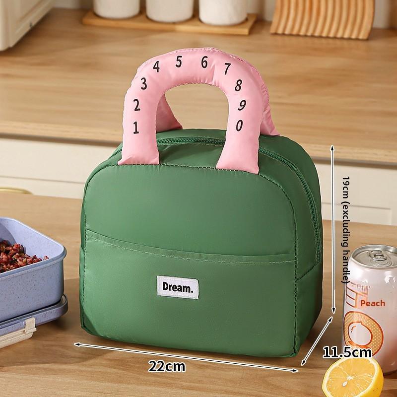 Insulated Lunch Bag For Outdoor Picnic With Large Capacity And Portable Design For Daily Use