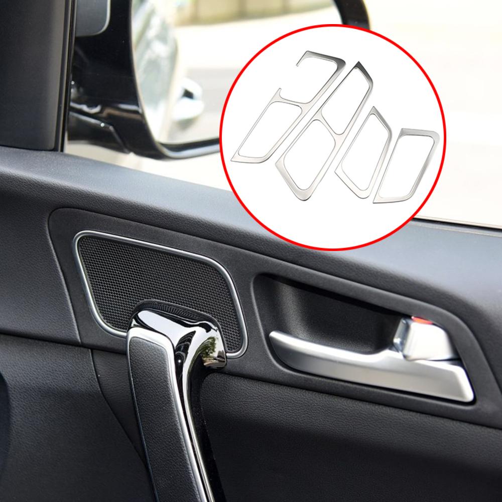 For KIA Sportage QL KX5 2016-2025 Inner Door Handle Cover Trim Stainless Steel Stickers Decoration Interior Car Styling