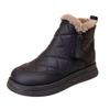 Women's Winter Waterproof Non-Slip Snow Boots - Plush Velvet, Thick Cotton, Warm Short Boots