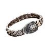 Herrschers Löwenarmband Herren Dickes Armband Punk Rock Mode Kubanische Kette Herrenarmband